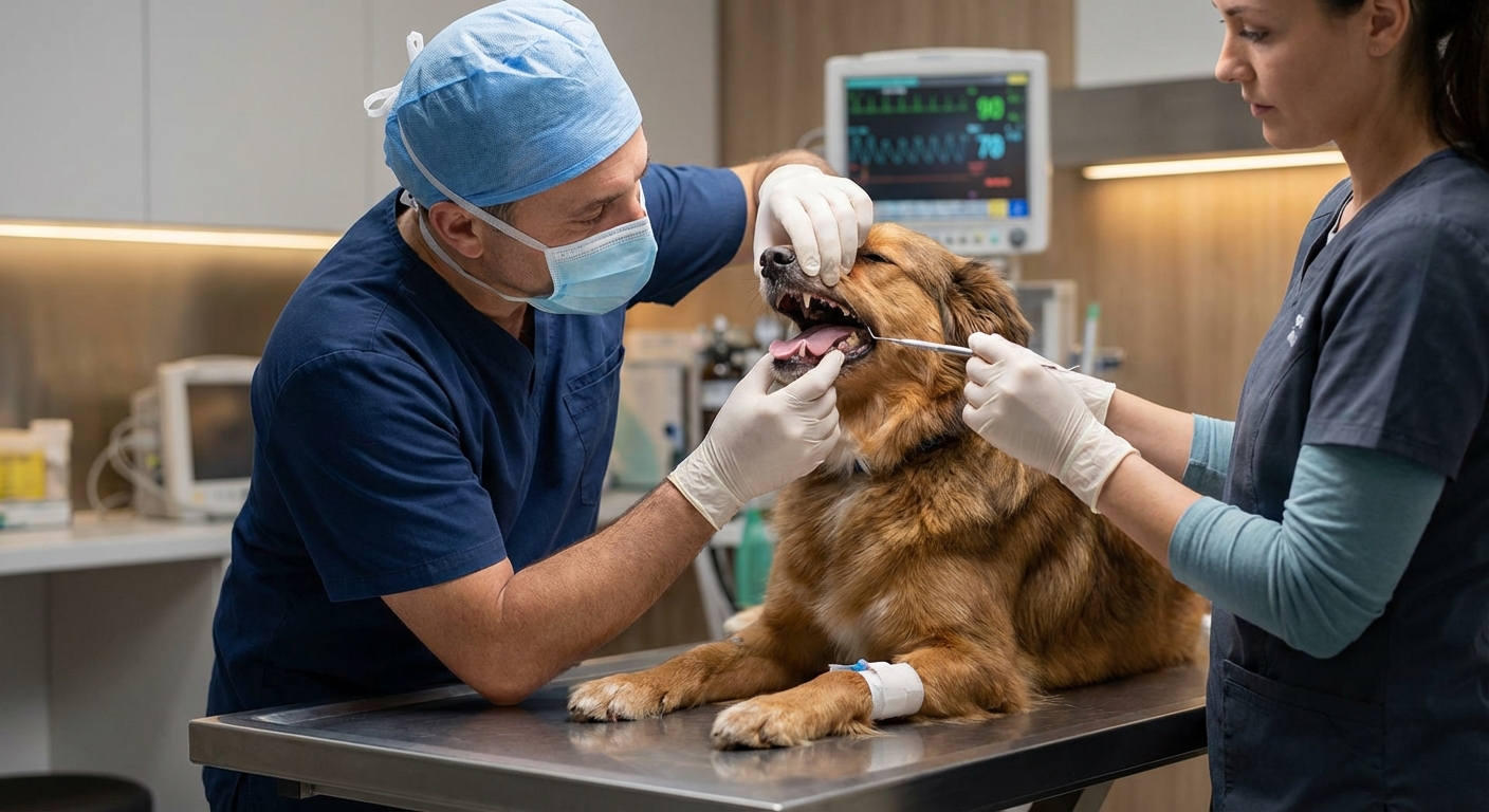 Pet dental care in Manassas - professional cleaning and healthy teeth