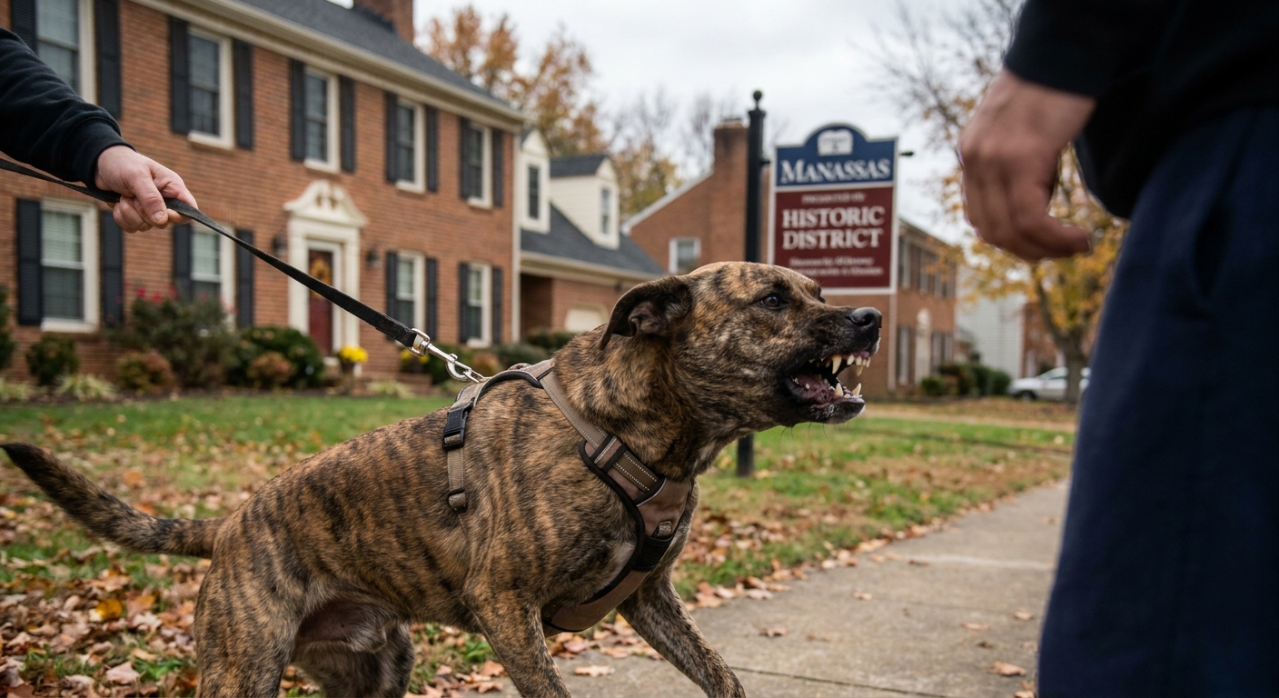 Is Your Dog in Manassas Suddenly Acting Aggressive?