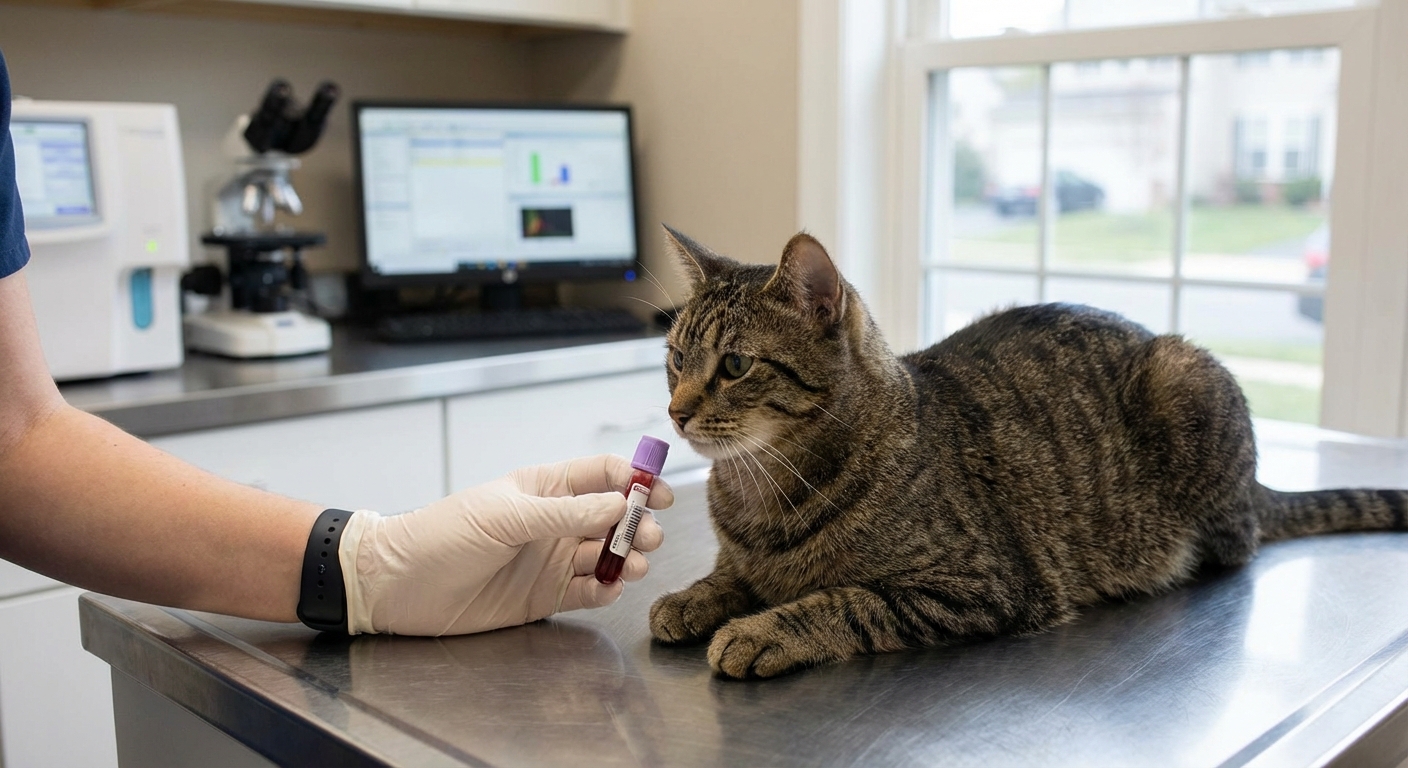 Lab testing for cats in Manassas to detect hidden illnesses and ensure early diagnosis