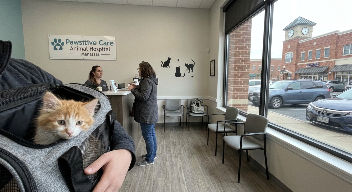 When Should You Bring Your New Kitten to the Vet in Manassas?
