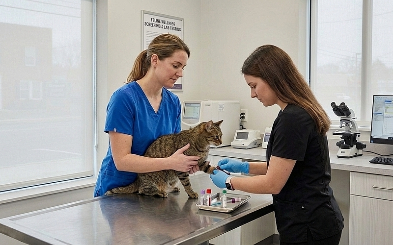 Common Reasons Cats Need Lab Testing in Manassas