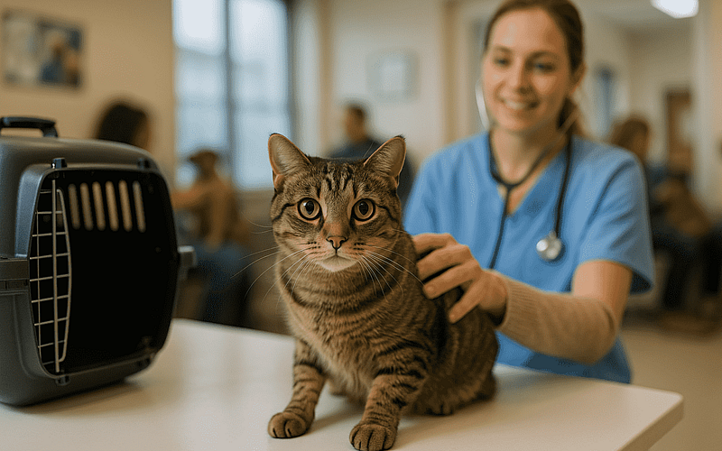 Ways to Keep Your Cat Calm During Vet Visits in Manassas