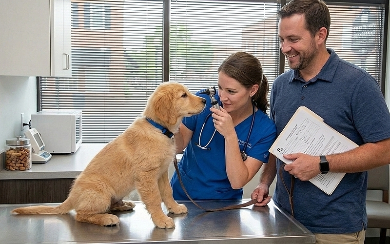 Is Your Puppy Ready for Their First Vet Visit in Manassas?