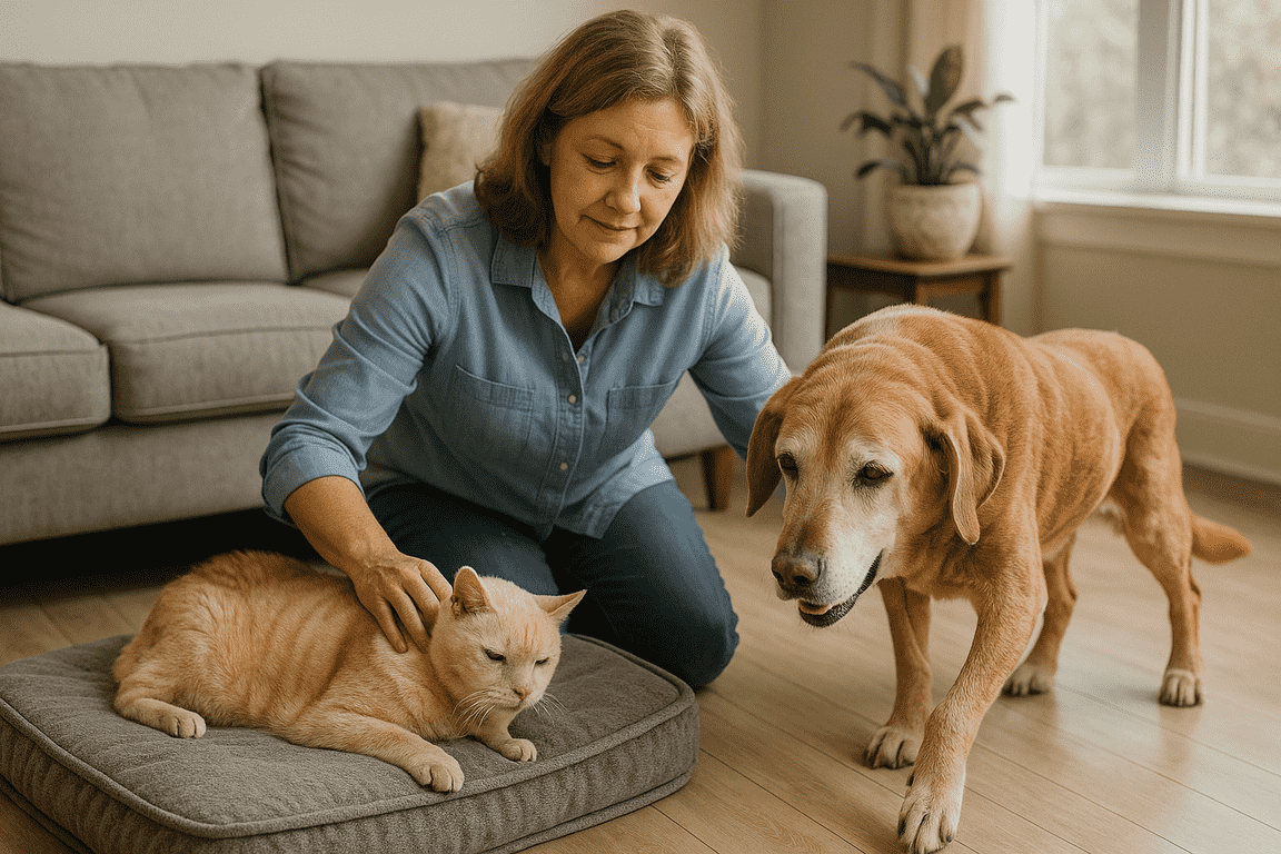 Helping Senior Pets Stay Active & Comfortable in Manassas