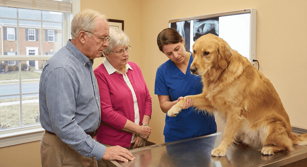 Limping in Manassas pets should be taken seriously - dog and cat with injured leg
